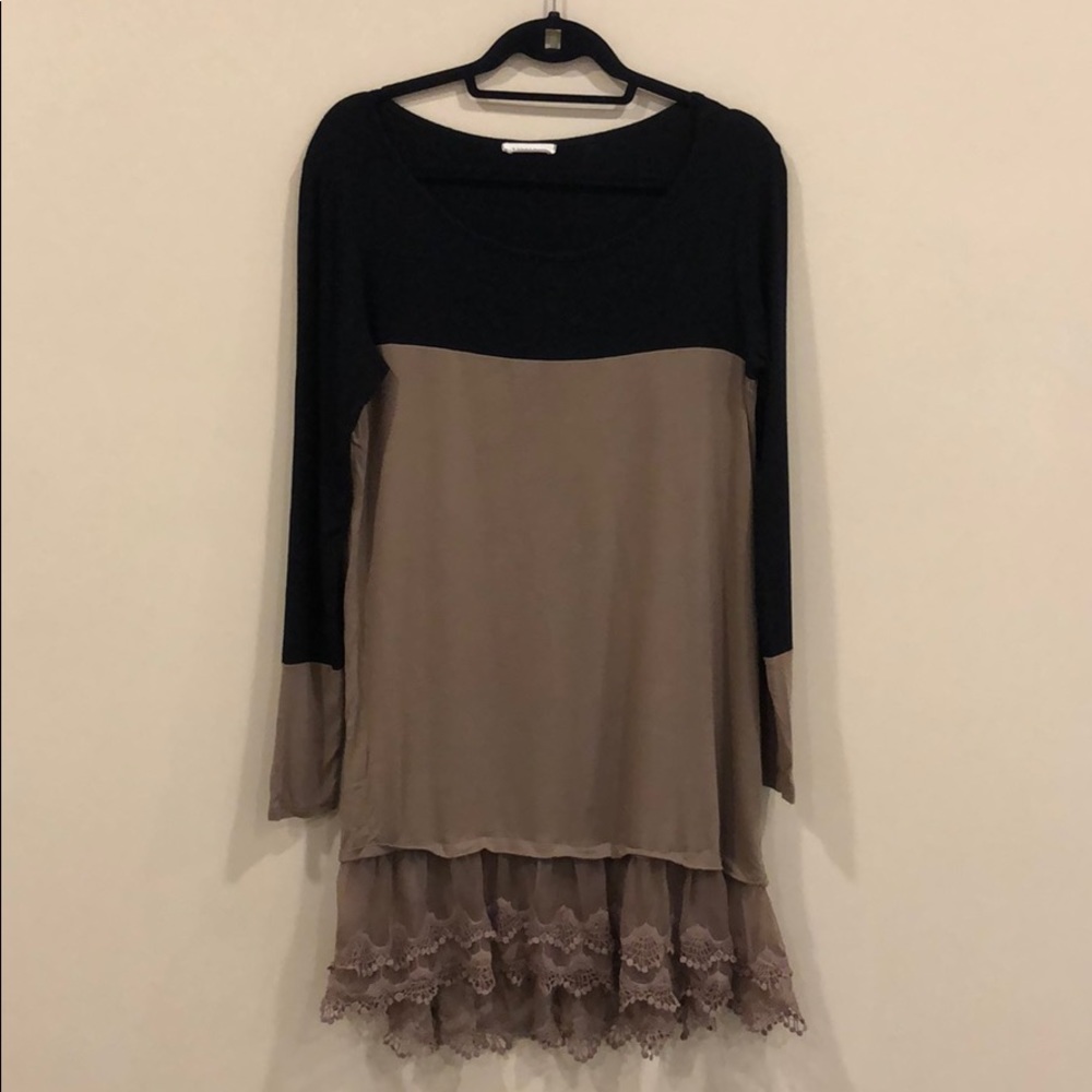 Oversized cotton blouse